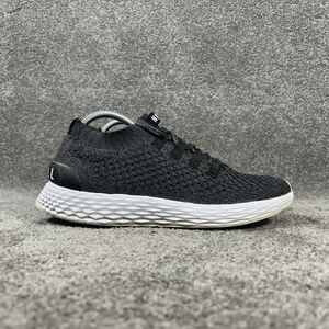 NOBULL Diamond Knit Runner Women’s Sz 9 Black Running Crossfit Shoes No Insoles